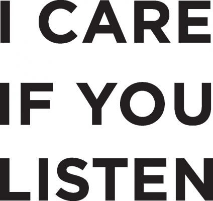 I Care If You Listen Logo